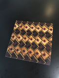 Walnut, Purpleheart and Maple End Grain Cutting Board