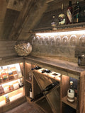Custom Under the Stairs Wine Room