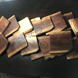 Walnut Charcuterie Boards with Personalized Engraving